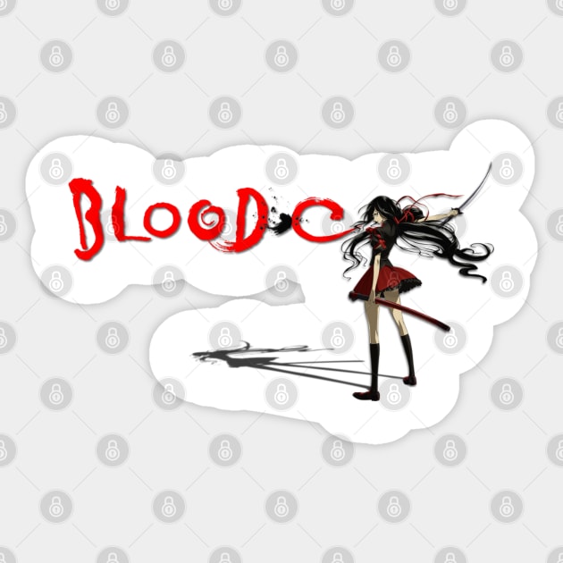 Blood C Sticker by Nu Aura